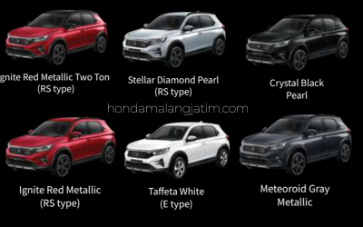 Ini Pilihan Warna Honda All New WR-V, Cek Warna Favoritmu